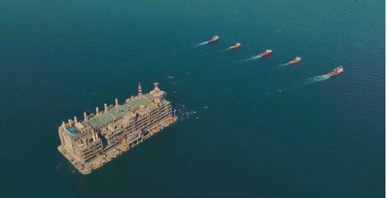 Транспортировка первой технологической линии завода Арктик СПГ 2 / Фото: ГТРК Ямал  📷
