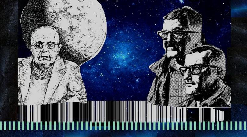 Лем и Стругацкие. Изображение взято из открытых источников