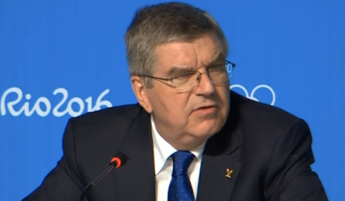 Томас Бах. Источник фото: YouTube канал DW на русском.