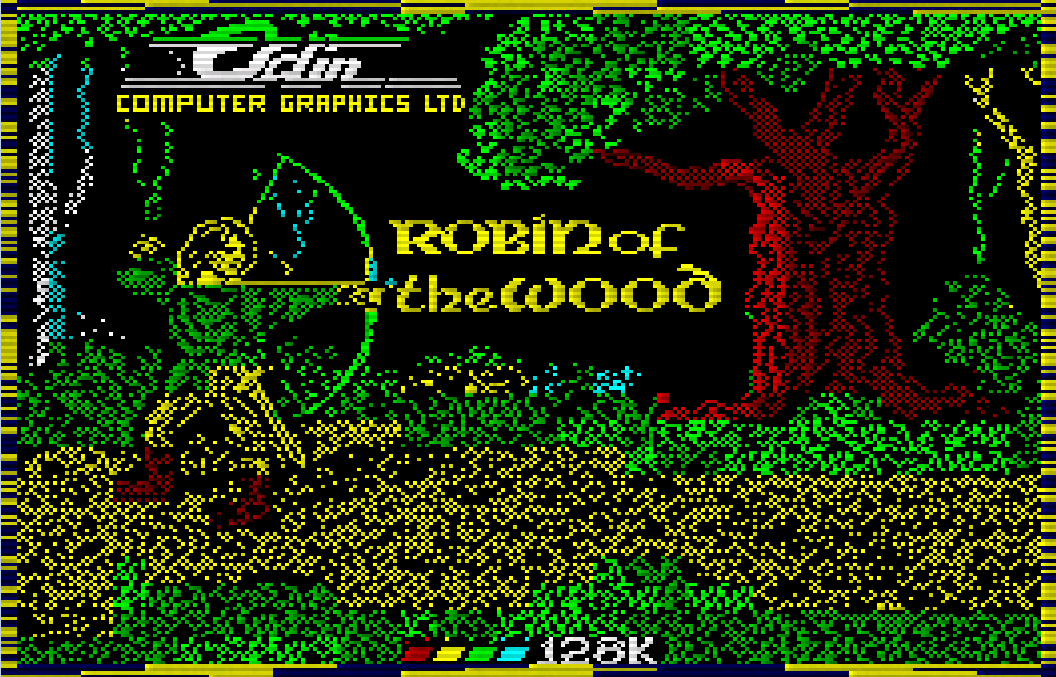 Robin of the wood zx spectrum карта