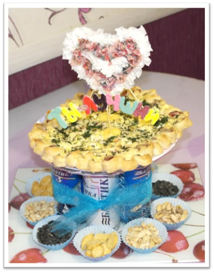 Небольшой сюрприз для мужа