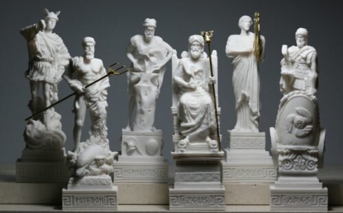 Боги Олимпа. Скульптуры