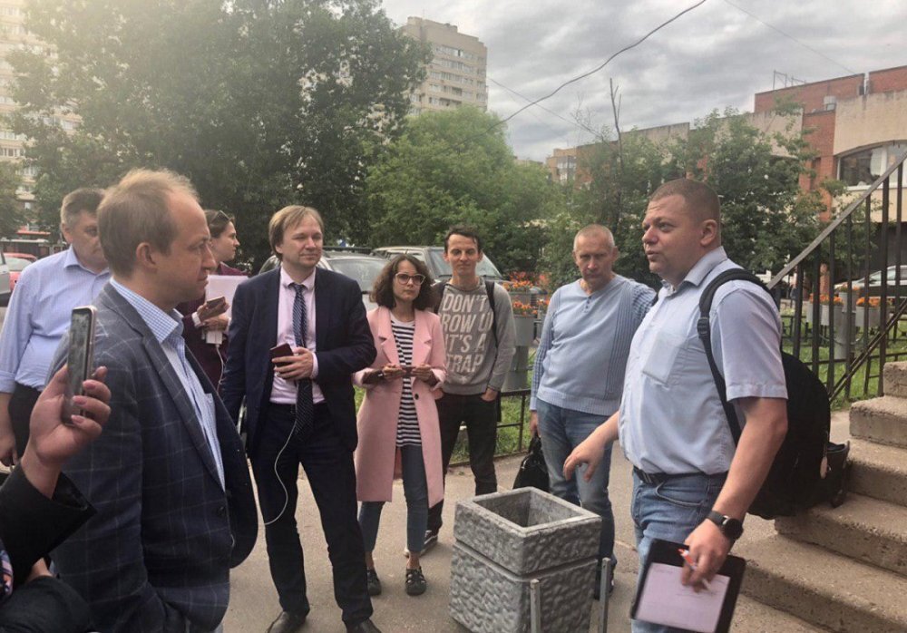 Комиссия ЦИК в МО Сергиевское. Фото "Фонатнка"   