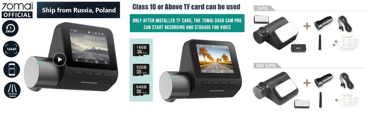 Xiaomi 70mai Dash Cam Pro.