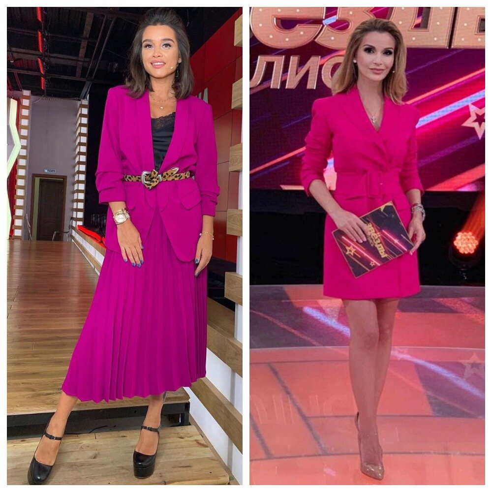 Звездные подруги и коллеги Бородина и Орлова даже наряды выбирают одного цвета.  