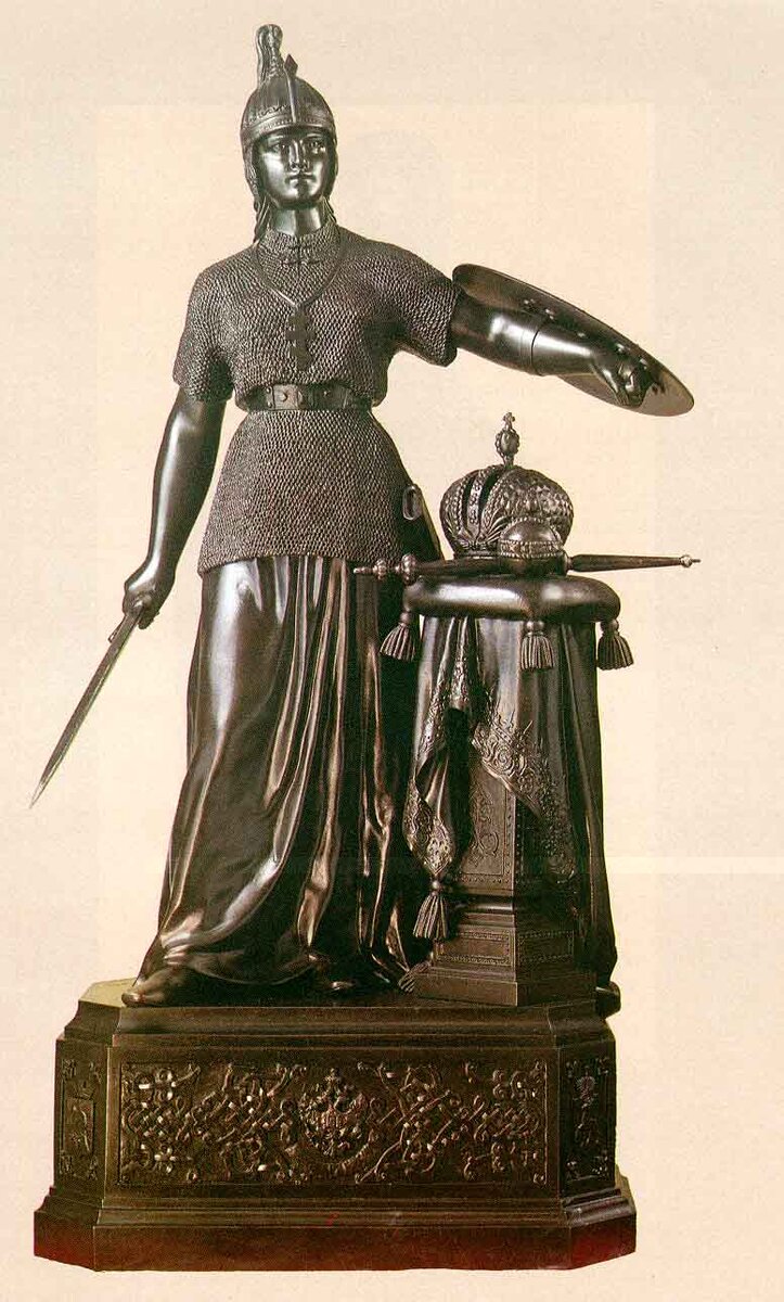 Фото с сайта cont.ws. Скульптура "Россия"