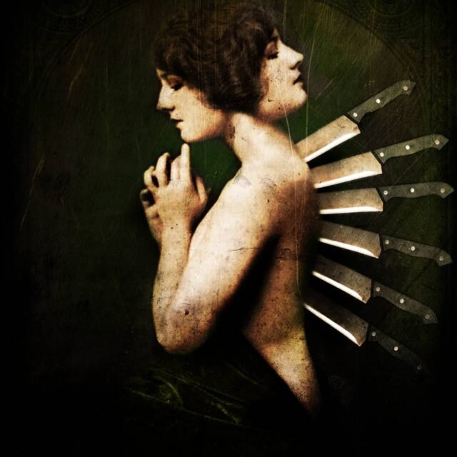 Нам не удалось узнать кто автор этой работы и к Прерафаэлизму она не имеет никакого отношения, но, на наш взгляд, является лучшей иллюстрацией двойственной натуры Чарльза Суинберна и его эстетических предпочтений. 