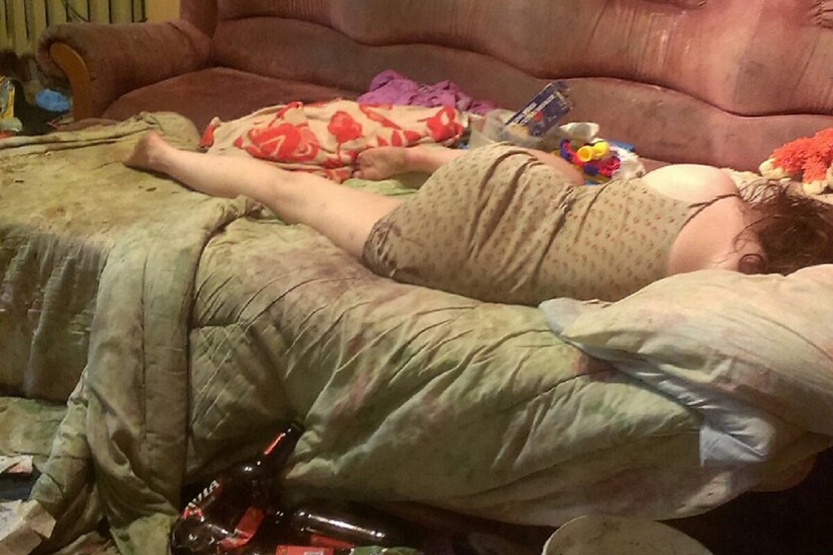 Пьяная мама секс