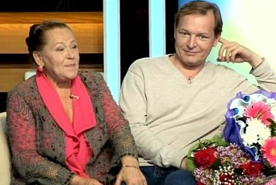 Раиса Рязанова с сыном Данилом Перовым.