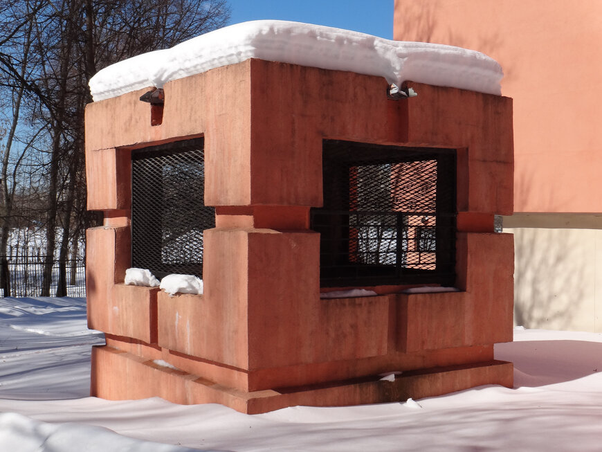 Вентиляционный киоск метрополитена. Иллюстрация из открытых источников