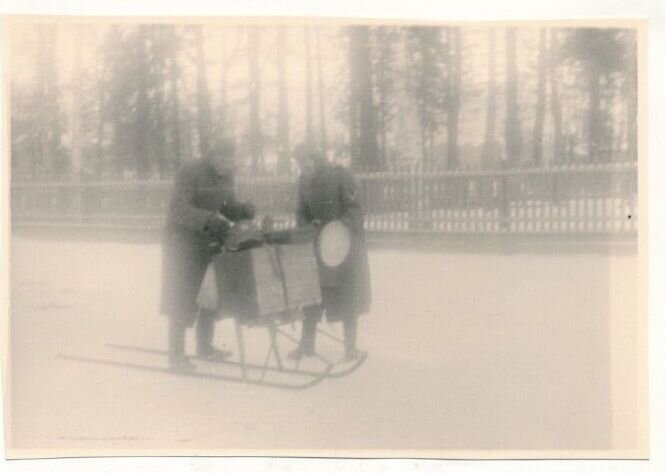 "Быстрый волк", поездка за посудой в Петергоф.