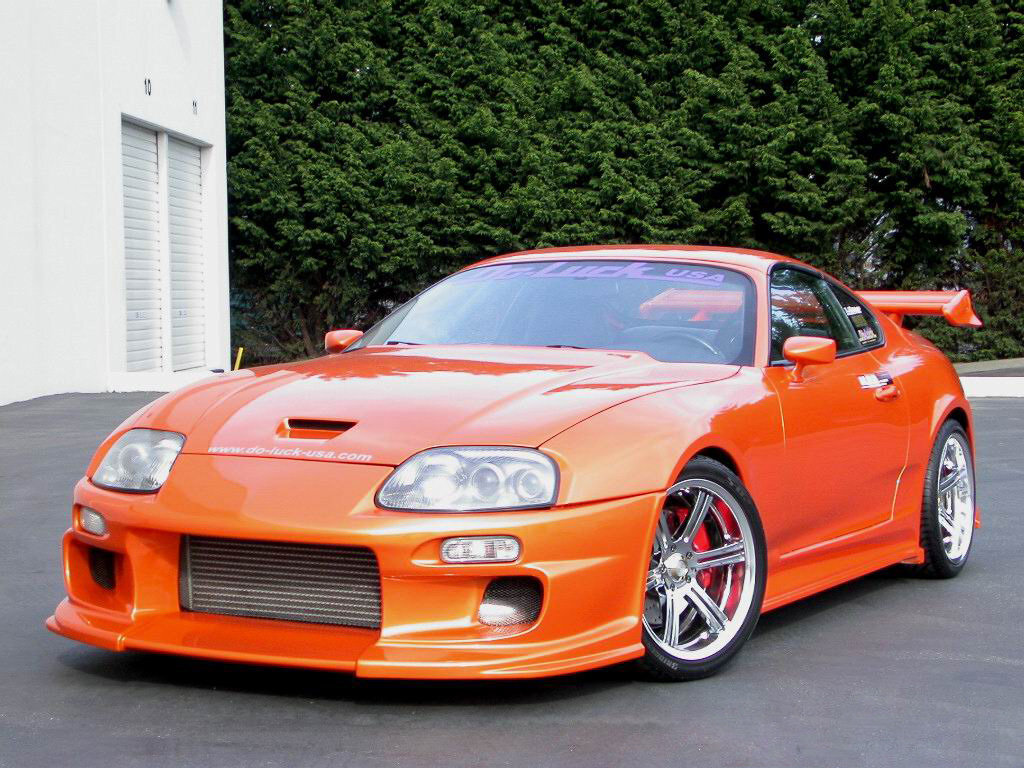 Toyota Supra затюнингованная