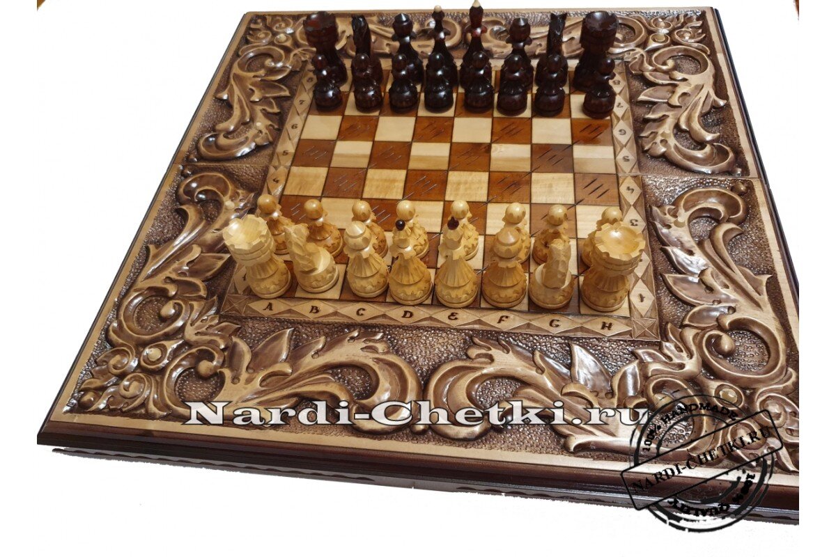 Шахматы-нарды-шашки "Гетман"