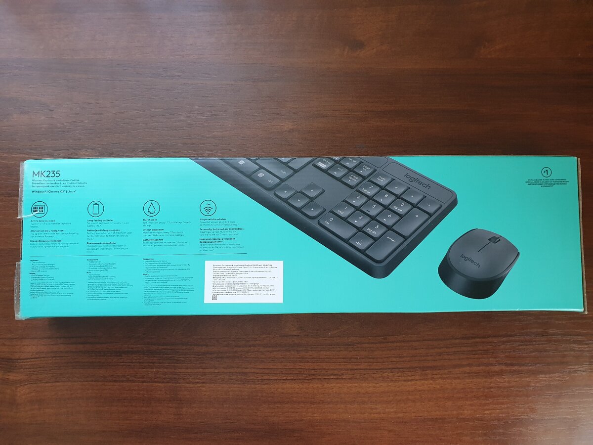 Обзор Logitech MK235 Wireless Keyboard and Mouse | Спешалфою | Дзен