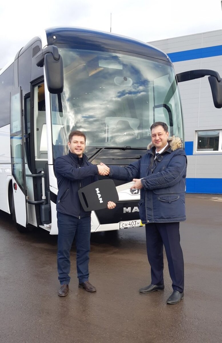 «Росатом» получил свой первый автобус MAN Lion's Coach