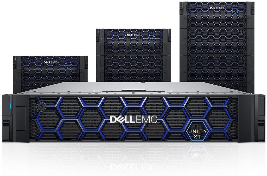 Dell EMC Unity XT модельный ряд