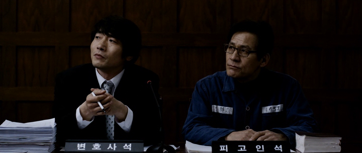 Процесс суда, адвокат и профессор