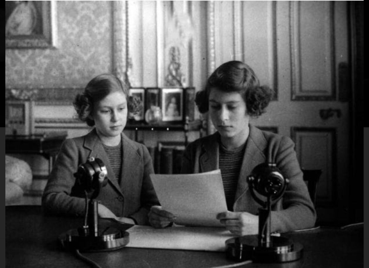 Принцесса Елизавета, выступление по радио в период Второй Мировой войны 