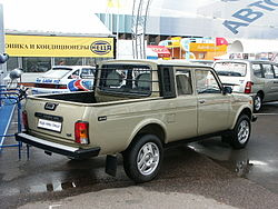 Российский пикап LADA 4x4 Pickup (ВАЗ-2329) на базе внедорожника «Нива»
