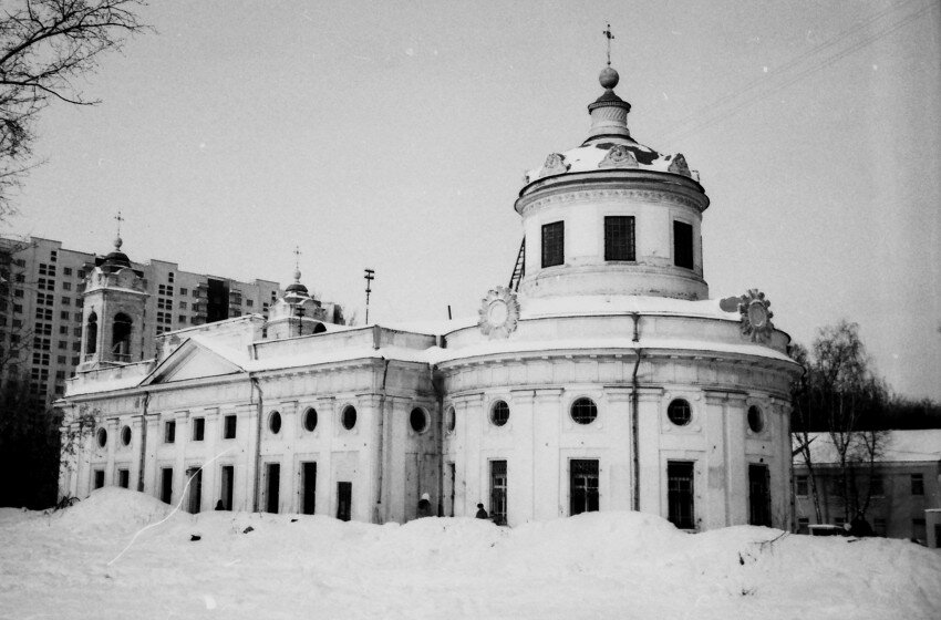 Церковь. Фото конца 1970-х, из открытых источников