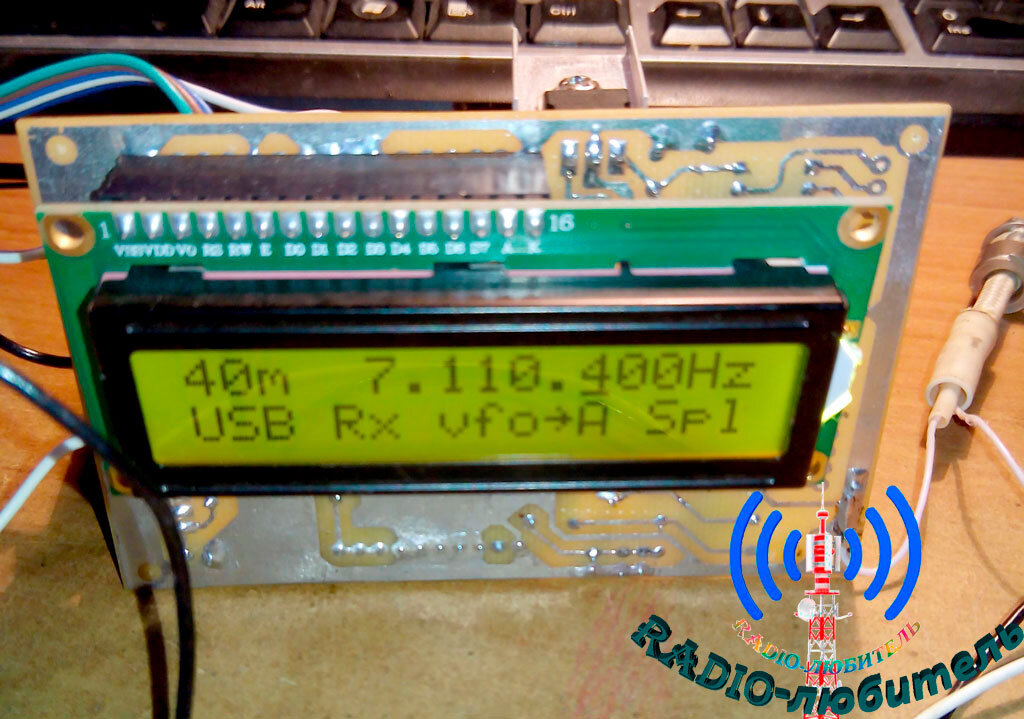 Внешний вид собранного синтезатора