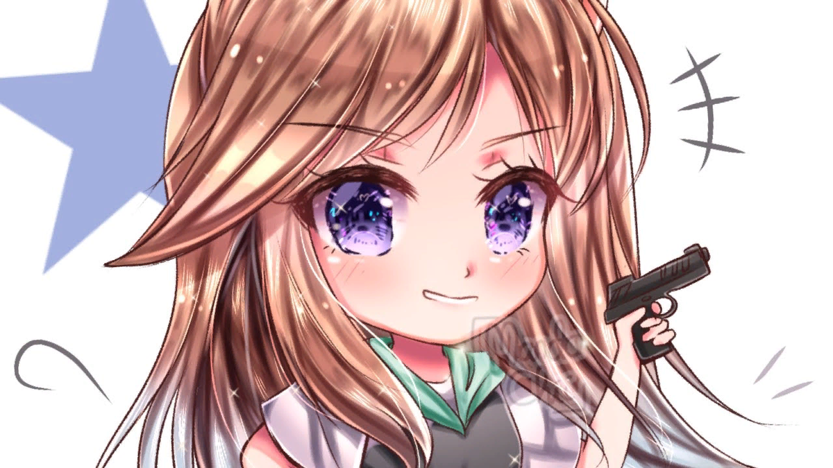 Рисунок, сделанный в приложении Ibis Paint X