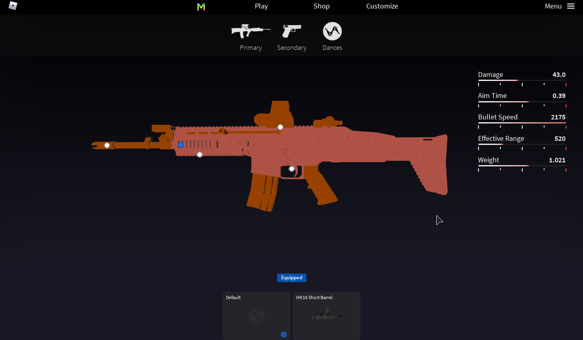 Кастомизация оружия!