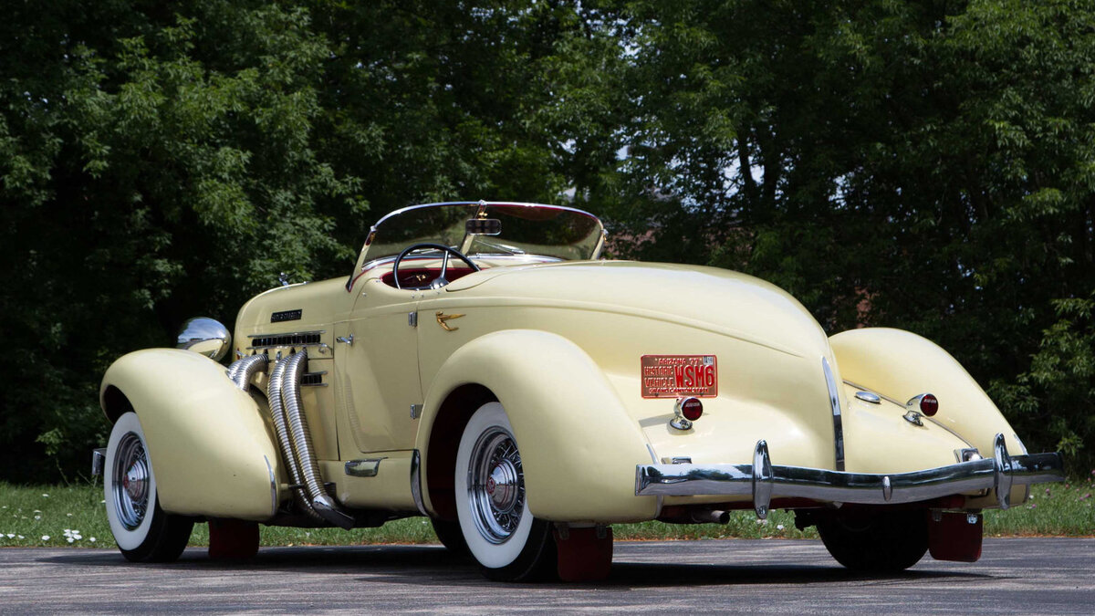 Автомобили начала 20 века: Auburn Speedster, 1935 год | Американская  классика | Дзен