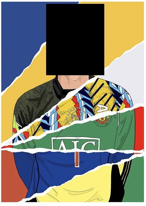 2. Этот игрок часто играл в колоритных формах