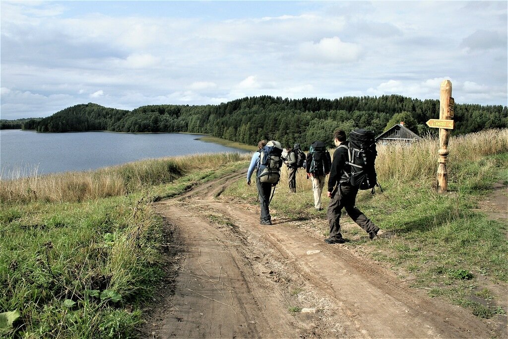 Транскенозерская тропа карта