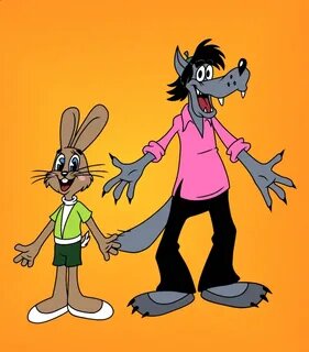 Персонажи из советских мультфильмов "Ну погоди" изображение с сайта newsbuzz.ru