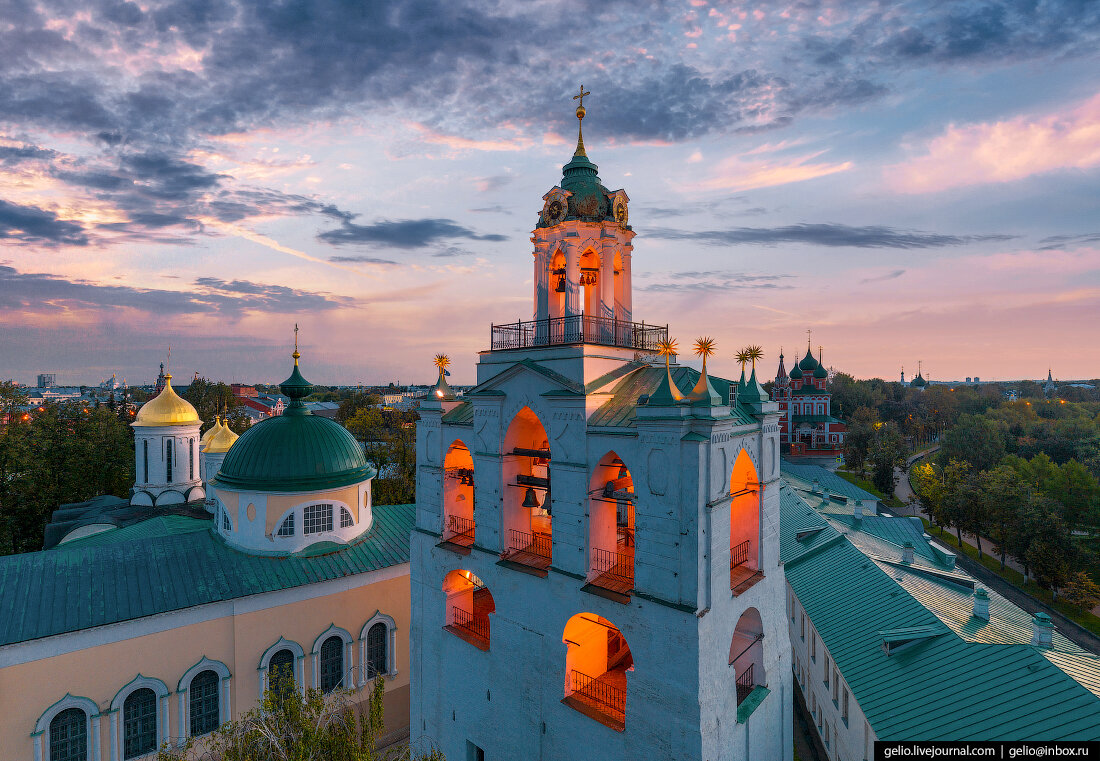 Город золотого кольца ярославль фото