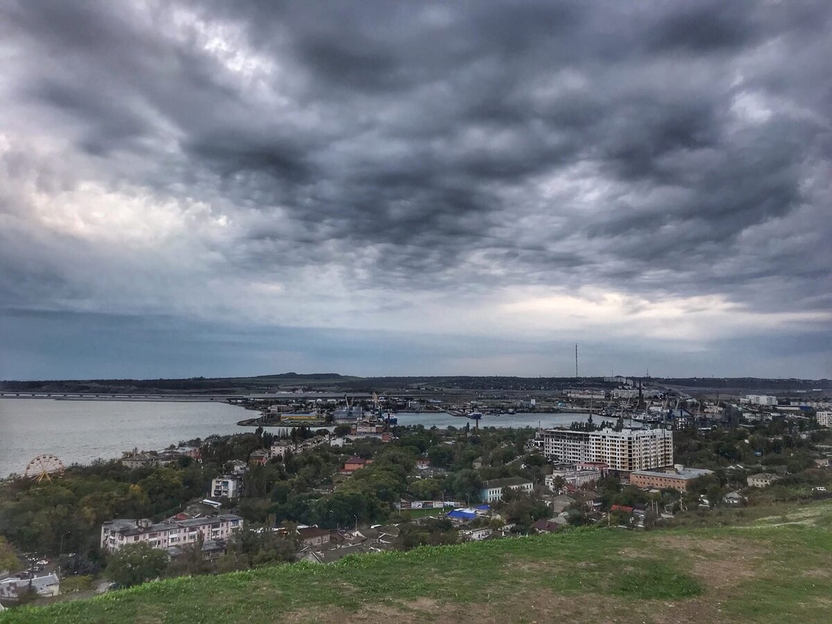 Керчь. Вид с горы Митридат.