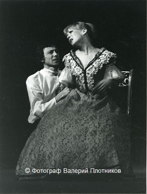 Спектакль "Месяц в деревне". С Еленой Кореневой