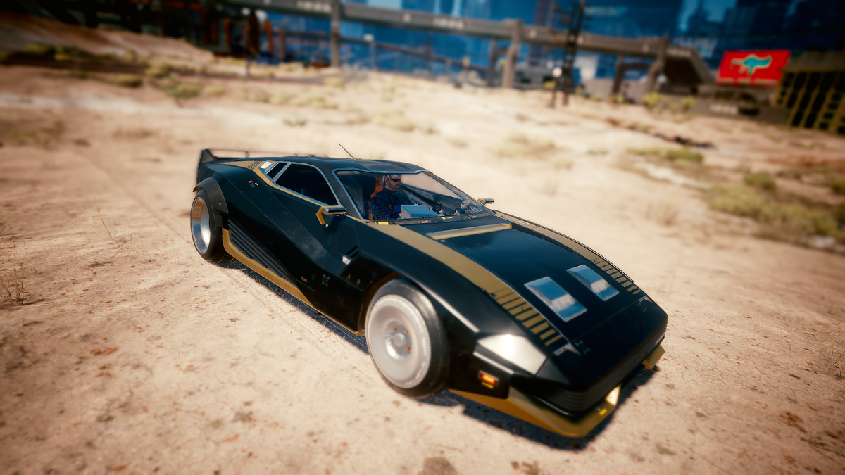 Машины в Cyberpunk 2077. Турбо-Р «Ви-Тех»