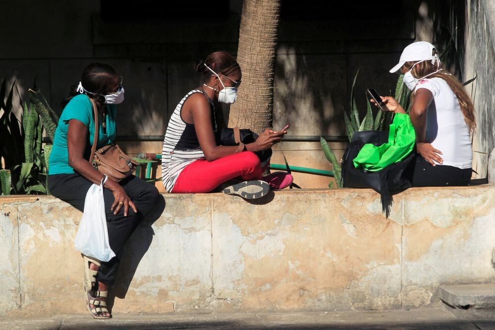 " Коронавирусная Куба. Простая реальность". Изображение взято из открытых источников Internet