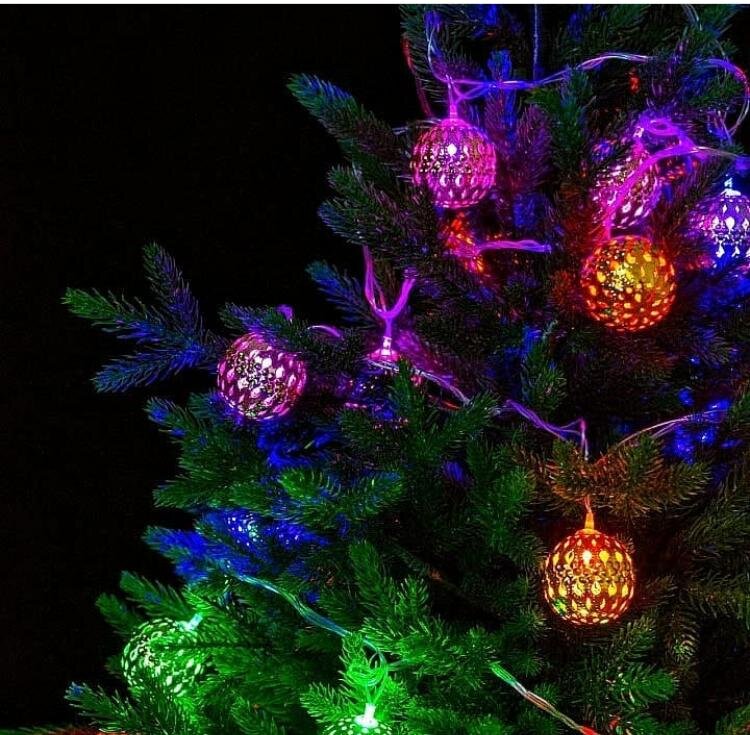 Гирлянда "железные шарики"