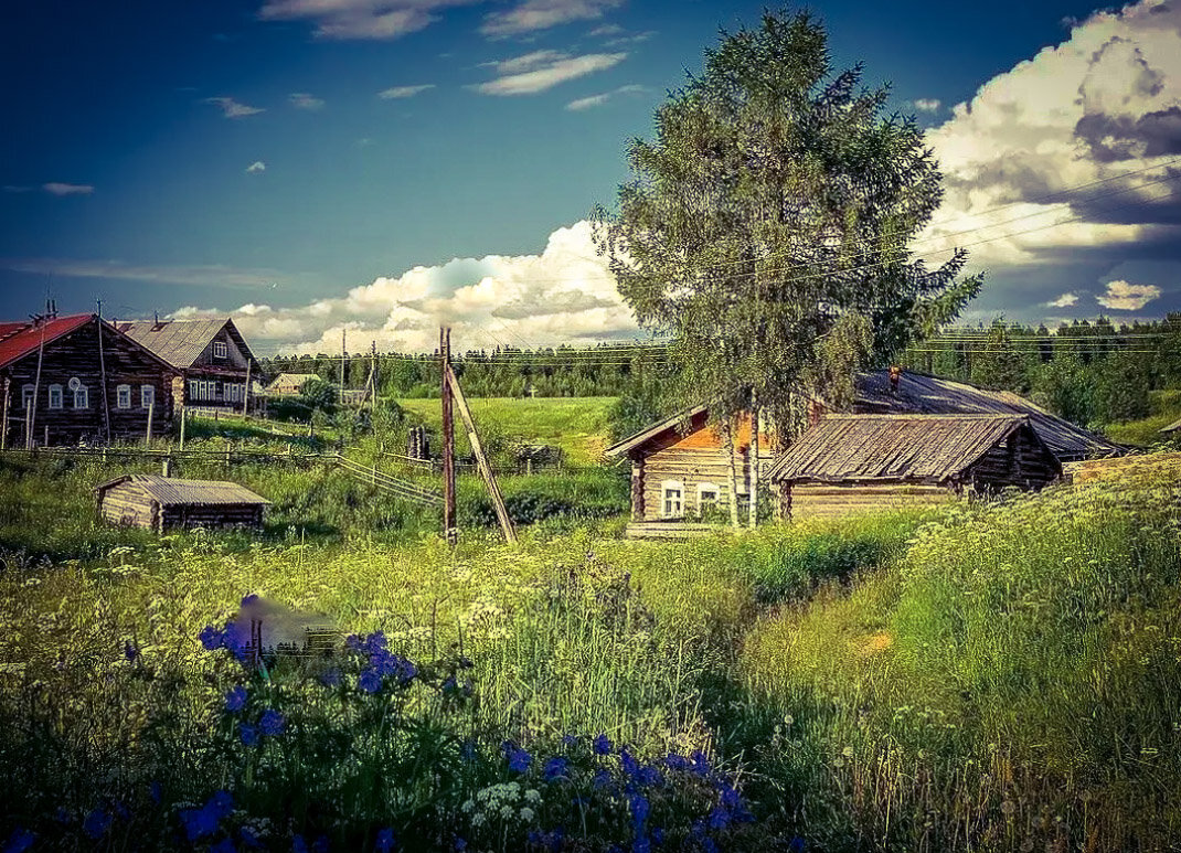 чувашское село фото