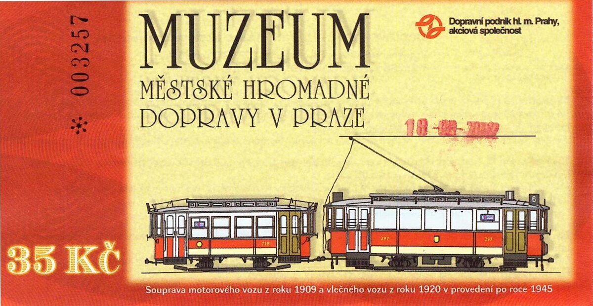 в 2012 году билет стоил 35 крон.