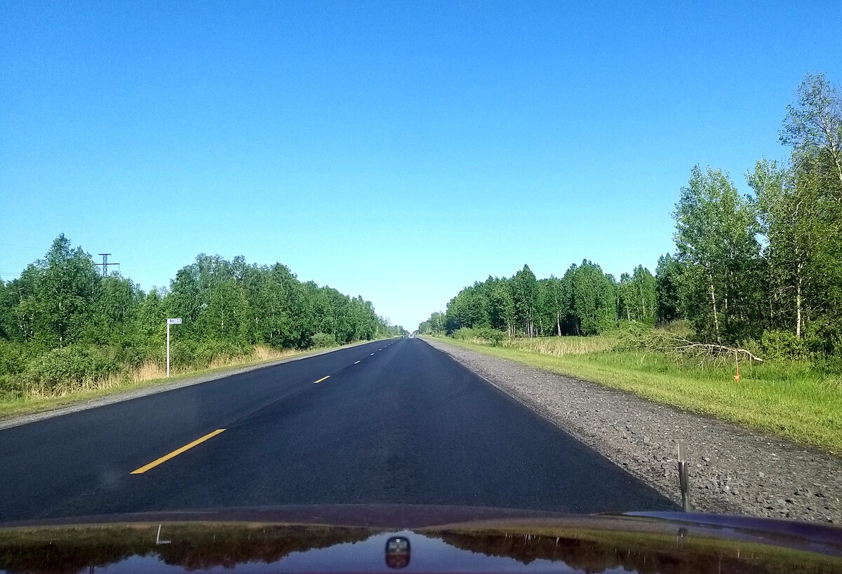 Трасса Новосибирск - Омск, фото автора