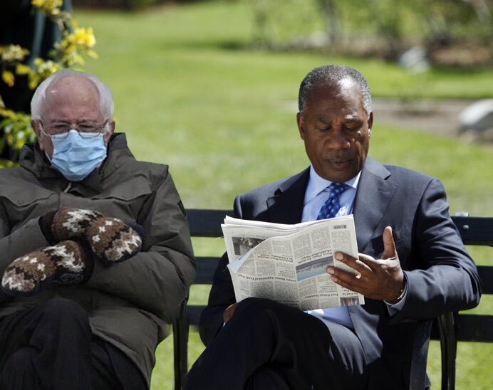 Джо Мортон. Фото из Твиттера актёра.