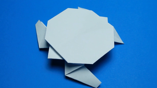 Как сделать ЧЕРЕПАХУ из бумаги. Черепаха оригами. — Video | VK