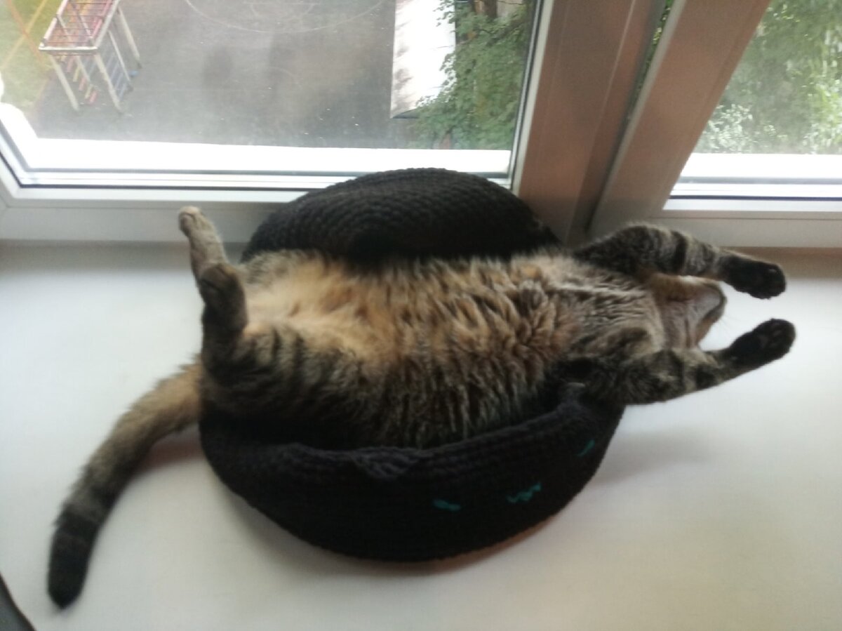 А так мы спим в жару