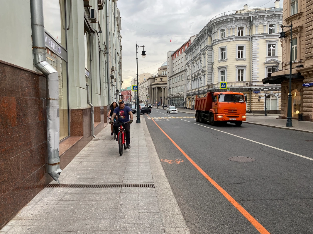 Московская временная. Велополоса.