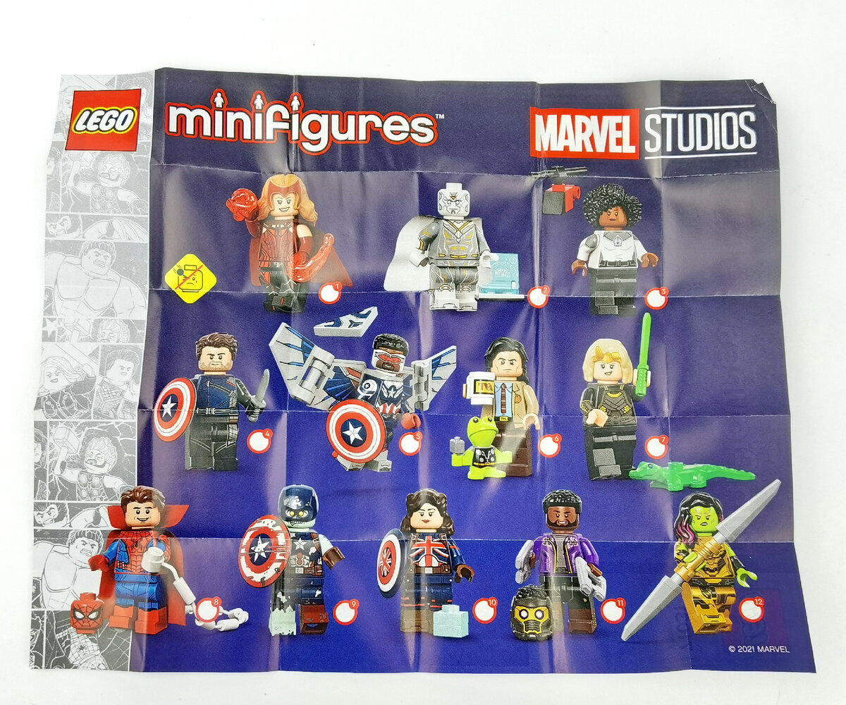 Наконец-то свершилось! 12 супергероев из многих вселенных Марвел появились из конструктора Lego.-2
