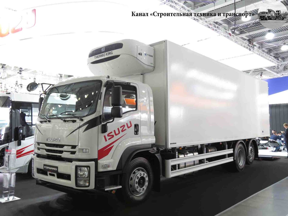 Новинки ISUZU на COMTRANS 2021 | Строительная техника и транспорт | Дзен