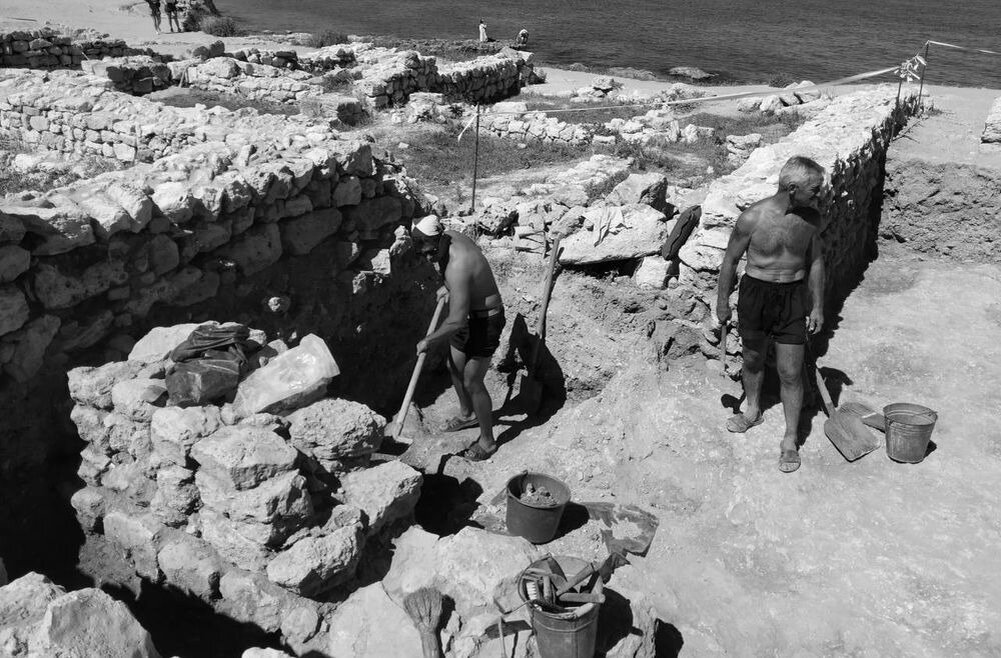 Археологические раскопки в Херсонесе Таврическом