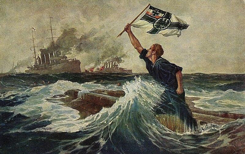 Картина Ханса Бордта «Последний человек» (нем. „Der letzte Mann“)