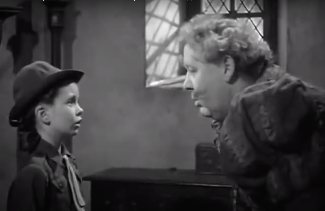 Кадры из фильма "Кентервильское приведение" 1944 год