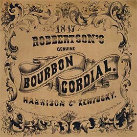 Первая известная реклама бурбона была напечатана в газете Western Citizen в Париже, Кентукки.